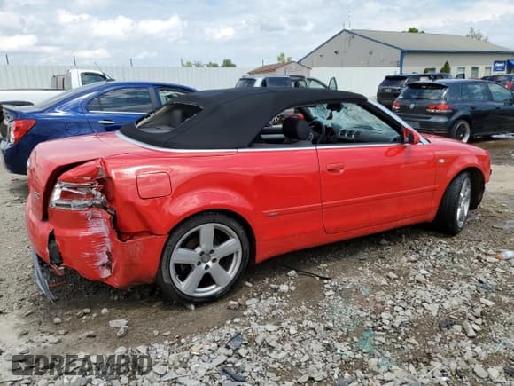 ✅ 2007 Audi A4 • VIN: WAUEF48H47K037165 • Lot: 46250885. Listed on Copart with Not provided. Free auction sales archive from the USA and detailed vehicle history report at DreamBid. Image 3.