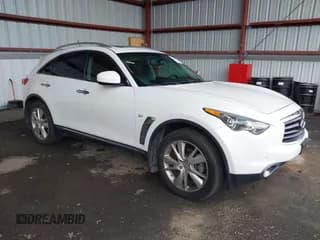 ✅ 2015 Infiniti QX70 • VIN: JN8CS1MW1FM481197 • Лот: 43567995. Опубликован ранее на IAAI с пробегом 105 979 миль. Бесплатный доступ к архиву аукционных продаж из США и подробный отчёт об истории автомобиля на DreamBid. Изображение 1.