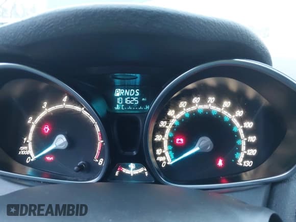 ✅ 2018 Ford Fiesta Titanium • VIN: 3FADP4CJ8JM117662 • Lot: 41199756. Listed on IAAI with 101,625 mi. Free auction sales archive from the USA and detailed vehicle history report at DreamBid. Image 7.