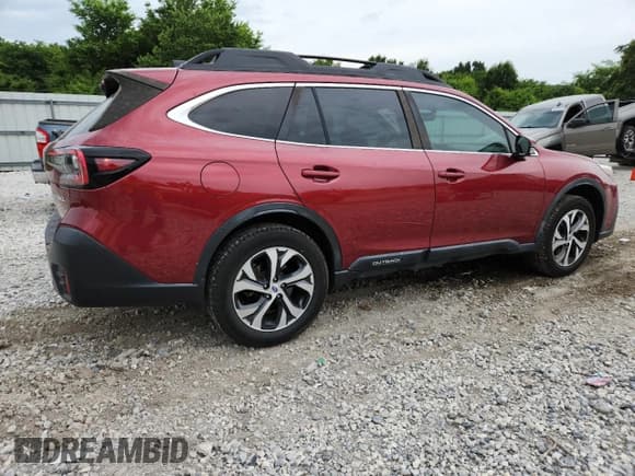 ✅ 2020 Subaru Outback Limited • VIN: 4S4BTANC0L3152111 • Lot: 60814075. Listed on Copart with 52,583 mi. Free auction sales archive from the USA and detailed vehicle history report at DreamBid. Image 3.