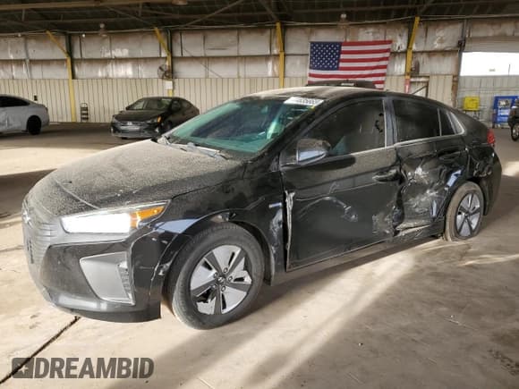 ✅ 2017 Hyundai Ioniq Blue • VIN: KMHC65LC3HU031855 • Lot: 44635665. Wystawiony na Copart z przebiegiem 57 373 mil. Bezpłatny archiwum sprzedaży aukcyjnych z USA i szczegółowy raport historii pojazdu na DreamBid. Zdjęcie 1.