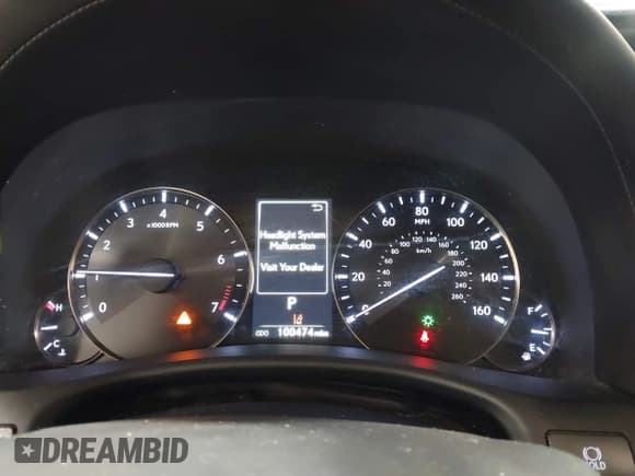 ✅ 2018 Lexus GS 350 • VIN: JTHCZ1BL5JA007620 • Лот: 42983079. Опубликован ранее на IAAI с пробегом 100 474 миль. Бесплатный доступ к архиву аукционных продаж из США и подробный отчёт об истории автомобиля на DreamBid. Изображение 7.