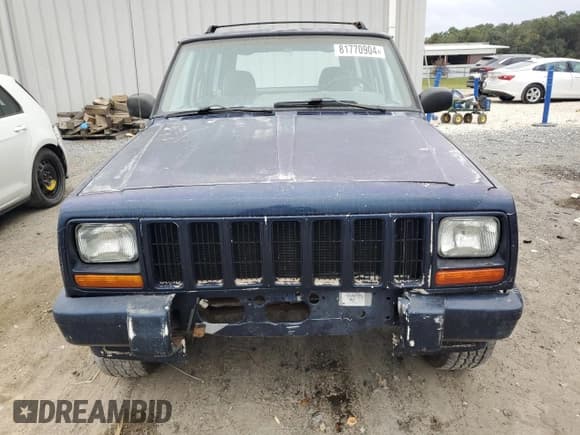✅ 2001 Jeep Cherokee Limited • VIN: 1J4FT58S41L606044 • Lot: 81770904. Listed on Copart with 191,290 mi. Free auction sales archive from the USA and detailed vehicle history report at DreamBid. Image 5.