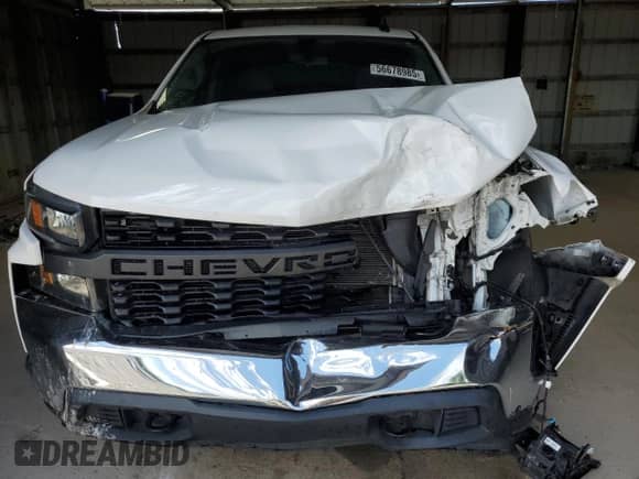 2020 Chevrolet Silverado 1500 Work Truck z VIN 1GCRYAEH1LZ349463, wystawiony jako Copart lot #56678985 z przebiegiem 114 544 mil mil oraz Czysty tytuł • Clean title. Historia ofert i sprzedaży dostępna na DreamBid. Obrazek 5.