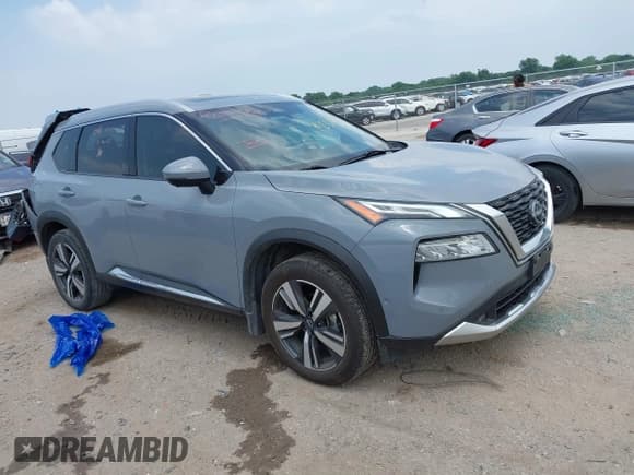 ✅ 2022 Nissan Rogue Platinum • VIN: JN8BT3DC7NW119193 • Лот: 42311746. Опубликован ранее на IAAI с пробегом 59 490 миль. Бесплатный доступ к архиву аукционных продаж из США и подробный отчёт об истории автомобиля на DreamBid. Изображение 1.