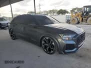 ✅ 2023 Audi RS Q8 • VIN: WU1ARBF19PD039360 • Lot: 47538615. Listed on Copart with 8,961 mi. Free auction sales archive from the USA and detailed vehicle history report at DreamBid. Image 4.