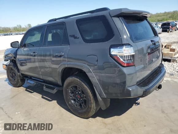 ✅ 2024 Toyota 4Runner TRD Off Road • VIN: JTERU5JR7R6251139 • Lot: 53830195. Listed on Copart with 23,331 mi. Free auction sales archive from the USA and detailed vehicle history report at DreamBid. Image 2.