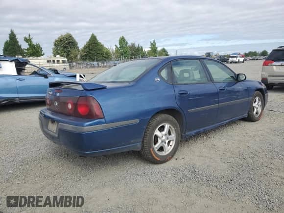 2003 Chevrolet Impala LS с VIN 2G1WH55K839127575, выставлен на аукционе Copart как лот 68585574 с пробегом 187 874 миль миль и Списание • Salvage title. История ставок и продаж доступна на DreamBid. Изображение 3.