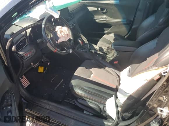 2020 Hyundai Veloster Turbo Ultimate with VIN KMHTH6ABXLU022394, listed as a Copart auction lot 45663435 with Not provided miles and Salvage title. Bid and sale history available at DreamBid. Image 7.