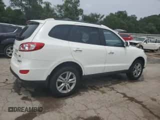 2010 Hyundai Santa Fe Limited with VIN 5NMSKDAG4AH386025, listed as a Copart auction lot 65951204 with 36,211 mi miles and Salvage title. Bid and sale history available at DreamBid. Image 3.