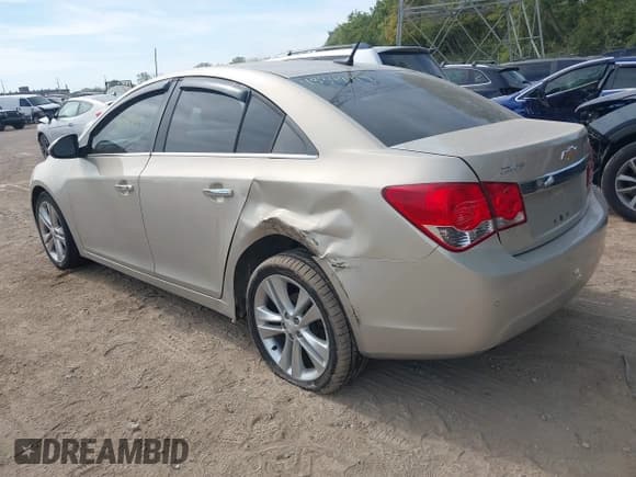 ✅ 2012 Chevrolet Cruze LTZ • VIN: 1G1PH5SC3C7256441 • Lot: 43349417. Listed on IAAI with 188,571 mi. Free auction sales archive from the USA and detailed vehicle history report at DreamBid. Image 6.