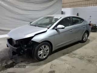 2020 Hyundai Elantra SEL z VIN 5NPD84LF0LH561548, wystawiony jako Copart lot #67220035 z przebiegiem 69 894 mil mil oraz Szkoda całkowita • Salvage title. Historia ofert i sprzedaży dostępna na DreamBid. Obrazek 1.