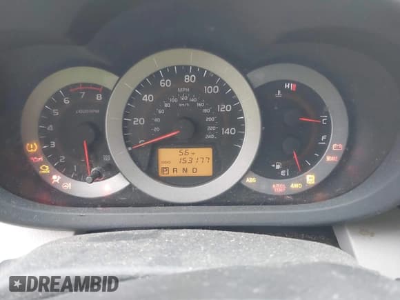 ✅ 2010 Toyota RAV4 Limited • VIN: 2T3DK4DV6AW036443 • Lot: 43544171. Listed on IAAI with 153,177 mi. Free auction sales archive from the USA and detailed vehicle history report at DreamBid. Image 7.