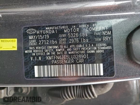 ✅ 2020 Genesis G80 3.8L • VIN: KMTFN4JE5LU328901 • Lot: 96206175. Wystawiony na Copart z przebiegiem 61 848 mil. Bezpłatny archiwum sprzedaży aukcyjnych z USA i szczegółowy raport historii pojazdu na DreamBid. Zdjęcie 13.