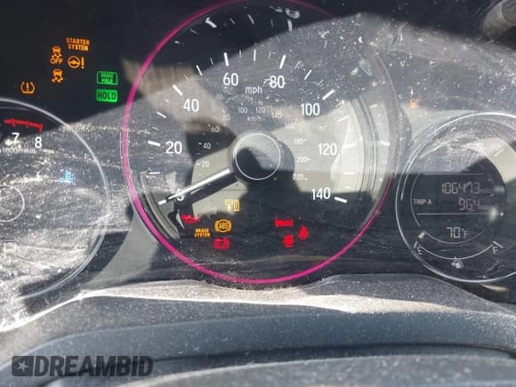 ✅ 2018 Honda HR-V EX • VIN: 3CZRU6H58JG712889 • Lot: 43380500. Listed on IAAI with 106,473 mi. Free auction sales archive from the USA and detailed vehicle history report at DreamBid. Image 7.