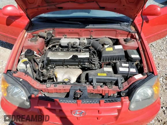 2005 Hyundai Accent GLS z VIN KMHCG45C15U592443, wystawiony jako Copart lot #52291025 z przebiegiem 142 263 mil mil oraz Szkoda całkowita • Salvage title. Historia ofert i sprzedaży dostępna na DreamBid. Obrazek 12.