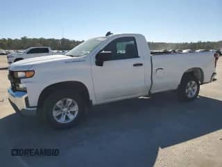 2019 Chevrolet Silverado 1500 Work Truck with VIN 3GCNWAEH1KG310889, listed as a Copart auction lot 91278385 with 194,996 mi miles and Clean title. Bid and sale history available at DreamBid. Image 1.