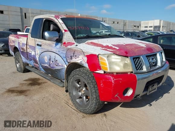 ✅ 2005 Nissan Titan SE • VIN: 1N6AA06B45N514550 • Lot: 42579433. Listed on IAAI with 435,979 mi. Free auction sales archive from the USA and detailed vehicle history report at DreamBid. Image 1.