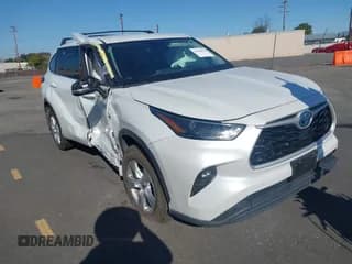 ✅ 2022 Toyota Highlander Hybrid LE • VIN: 5TDZARAH0NS516666 • Lot: 41648530. Listed on IAAI with 63,588 mi. Free auction sales archive from the USA and detailed vehicle history report at DreamBid. Image 1.