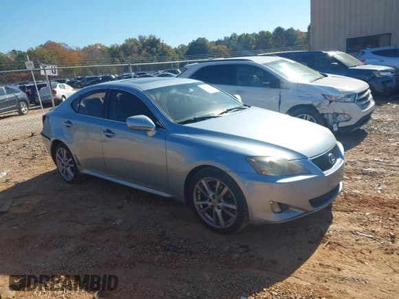 ✅ 2006 Lexus IS 250 • VIN: JTHBK262462009819 • Lot: 43625609. Listed on IAAI with 157,612 mi. Free auction sales archive from the USA and detailed vehicle history report at DreamBid. Image 1.