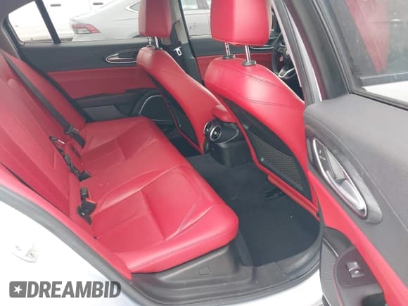 ✅ 2021 Alfa Romeo Giulia • VIN: ZARFAMAN8M7647659 • Lot: 41721671. Listed on IAAI with 49,213 mi. Free auction sales archive from the USA and detailed vehicle history report at DreamBid. Image 8.