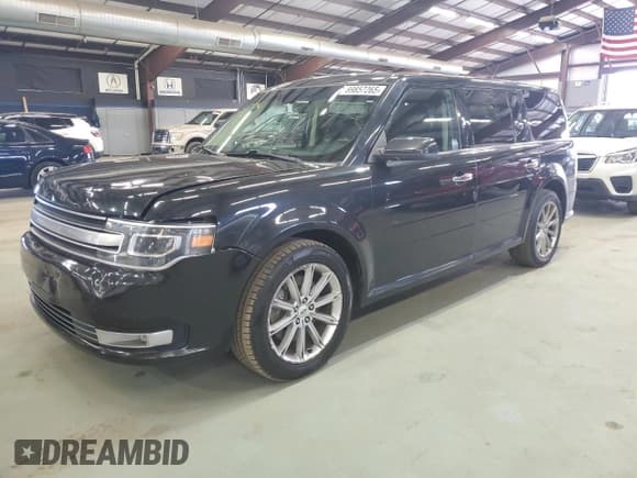 ✅ 2015 Ford Flex Limited • VIN: 2FMHK6D84FBA01672 • Lot: 89857265. Listed on Copart with 136,977 mi. Free auction sales archive from the USA and detailed vehicle history report at DreamBid. Image 1.