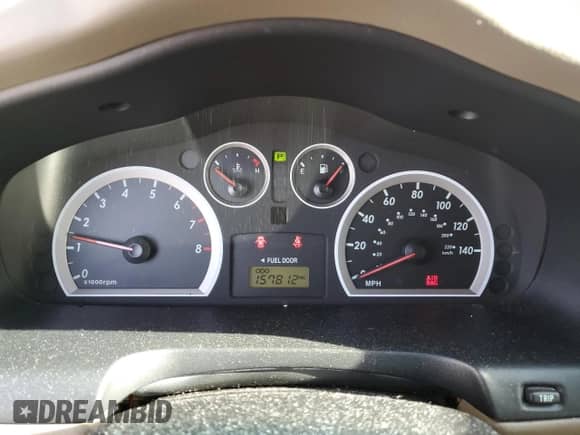 2005 Hyundai Santa Fe GLS с VIN KM8SC73DX5U940101, выставлен на аукционе Copart как лот 46112455 с пробегом 157 812 миль миль и Списание • Salvage title. История ставок и продаж доступна на DreamBid. Изображение 9.