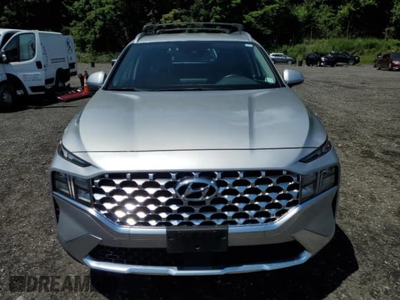 ✅ 2021 Hyundai Santa Fe Blue • VIN: KM8S2DA16MU007630 • Лот: 64939335. Опубликован ранее на Copart с пробегом 47 198 миль. Бесплатный доступ к архиву аукционных продаж из США и подробный отчёт об истории автомобиля на DreamBid. Изображение 5.