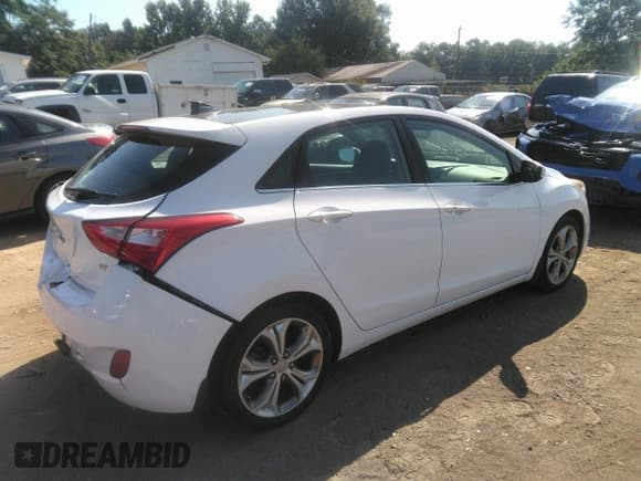 ✅ 2013 Hyundai Elantra • VIN: KMHD35LE5DU034328 • Lot: 42769603. Listed on IAAI with 66,436 mi. Free auction sales archive from the USA and detailed vehicle history report at DreamBid. Image 4.