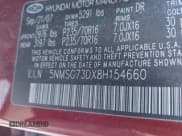 ✅ 2008 Hyundai Santa Fe GLS • VIN: 5NMSG73DX8H154660 • Lot: 43733100. Listed on IAAI with 206,277 mi. Free auction sales archive from the USA and detailed vehicle history report at DreamBid. Image 9.