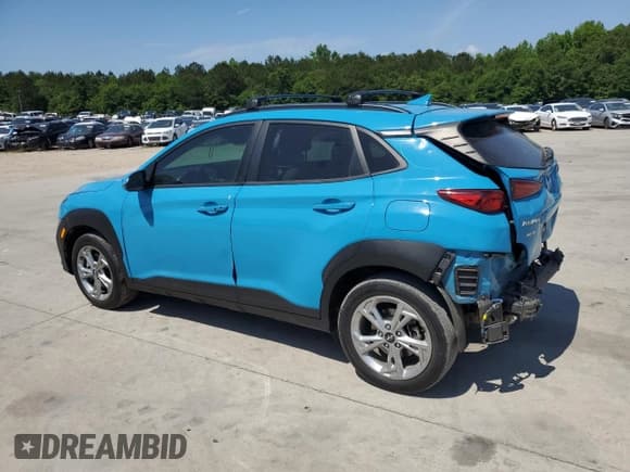 ✅ 2023 Hyundai Kona SEL • VIN: KM8K6CAB3PU937027 • Лот: 53647174. Опубликован ранее на Copart с пробегом 89 840 миль. Бесплатный доступ к архиву аукционных продаж из США и подробный отчёт об истории автомобиля на DreamBid. Изображение 2.