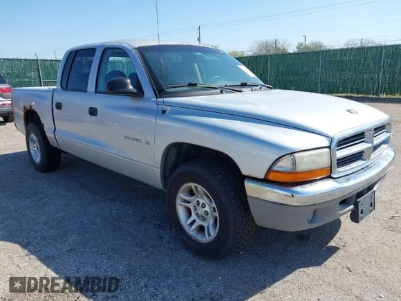 ✅ 2001 Dodge Dakota Sport • VIN: 1B7GL2AN91S196862 • Lot: 41963118. Wystawiony na IAAI z przebiegiem 233 150 mil. Bezpłatny archiwum sprzedaży aukcyjnych z USA i szczegółowy raport historii pojazdu na DreamBid. Zdjęcie 1.
