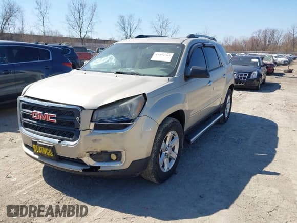 ✅ 2015 GMC Acadia SLE • VIN: 1GKKRPKD0FJ103661 • Лот: 41891763. Опубликован ранее на IAAI с пробегом 99 425 миль. Бесплатный доступ к архиву аукционных продаж из США и подробный отчёт об истории автомобиля на DreamBid. Изображение 2.