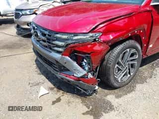 2025 Hyundai Tucson Limited with VIN KM8JEDD17SU263531, listed as a IAAI auction lot 42830328 with 10,407 mi miles and . Bid and sale history available at DreamBid. Image 6.