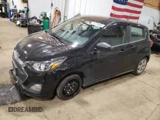 2021 Chevrolet Spark LS with VIN KL8CA6SA0MC710919, listed as a Copart auction lot 74149984 with 45,645 mi miles and Salvage title. Bid and sale history available at DreamBid. Image 1.