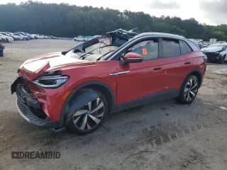 ✅ 2022 Volkswagen ID.4 Pro S • VIN: WVGUNPE21NP070123 • Лот: 61631885. Опубликован ранее на Copart с пробегом 70 791 миль. Бесплатный доступ к архиву аукционных продаж из США и подробный отчёт об истории автомобиля на DreamBid. Изображение 1.