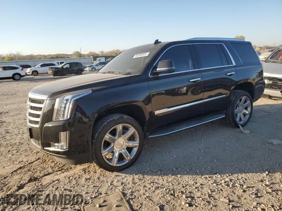✅ 2019 Cadillac Escalade Luxury • VIN: 1GYS4BKJXKR276712 • Lot: 90380805. Listed on Copart with 100,982 mi. Free auction sales archive from the USA and detailed vehicle history report at DreamBid. Image 1.