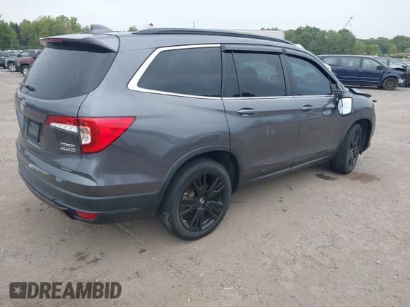 ✅ 2022 Honda Pilot Special Edition • VIN: 5FNYF6H2XNB046146 • Lot: 43239797. Listed on IAAI with 54,655 mi. Free auction sales archive from the USA and detailed vehicle history report at DreamBid. Image 4.
