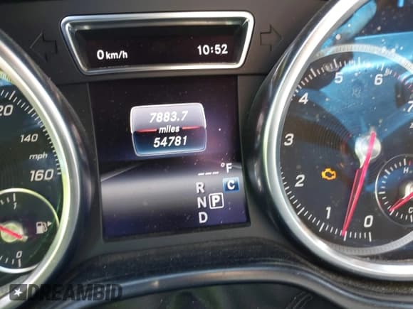 ✅ 2019 Mercedes-Benz GLE 400 • VIN: 4JGDA5GB1KB211102 • Lot: 42145350. Listed on IAAI with 54,781 mi. Free auction sales archive from the USA and detailed vehicle history report at DreamBid. Image 7.