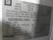 ✅ 2016 Chevrolet Colorado 2WD WT • VIN: 1GCGSBEA6G1194625 • Lot: 41943994. Listed on IAAI with 45,343 mi. Free auction sales archive from the USA and detailed vehicle history report at DreamBid. Image 9.