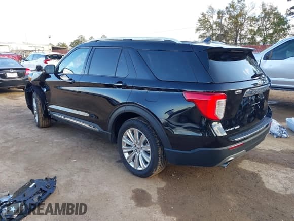 ✅ 2022 Ford Explorer Limited • VIN: 1FMSK7FH6NGB37737 • Lot: 43689954. Listed on IAAI with 15,976 mi. Free auction sales archive from the USA and detailed vehicle history report at DreamBid. Image 3.