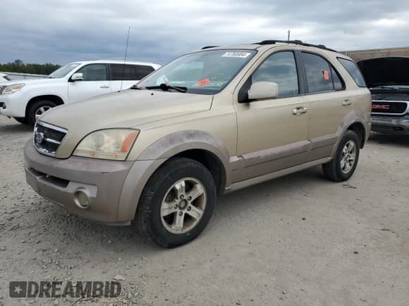✅ 2003 Kia Sorento LX • VIN: KNDJD733X35063802 • Lot: 74760084. Listed on Copart with 189,088 mi. Free auction sales archive from the USA and detailed vehicle history report at DreamBid. Image 1.