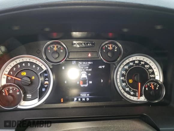 ✅ 2016 Ram 1500 Sport • VIN: 1C6RR7HT9GS296999 • Lot: 78263524. Listed on Copart with 73,423 mi. Free auction sales archive from the USA and detailed vehicle history report at DreamBid. Image 9.