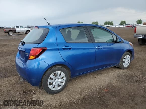 ✅ 2016 Toyota Yaris L • VIN: VNKKTUD31GA070470 • Lot: 62421295. Listed on Copart with 118,715 mi. Free auction sales archive from the USA and detailed vehicle history report at DreamBid. Image 3.