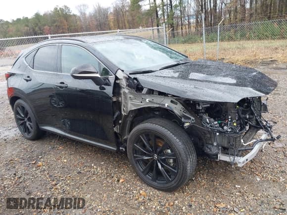 ✅ 2024 Lexus NX 450h+ F Sport • VIN: JTJKKCFZ4R2033057 • Lot: 41028141. Listed on IAAI with 11,444 mi. Free auction sales archive from the USA and detailed vehicle history report at DreamBid. Image 1.