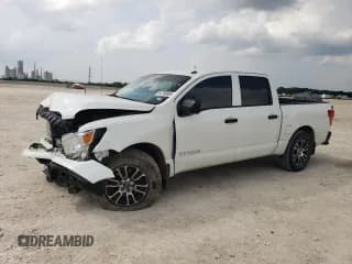 ✅ 2019 Nissan Titan S • VIN: 1N6AA1EK1KN504920 • Lot: 54706865. Listed on Copart with 94,386 mi. Free auction sales archive from the USA and detailed vehicle history report at DreamBid. Image 1.