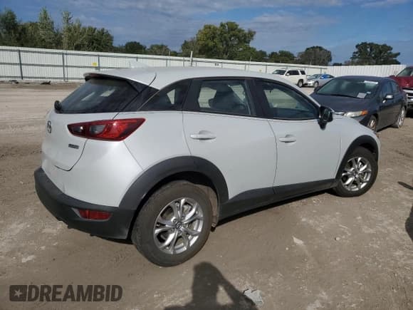✅ 2019 Mazda CX-3 Sport • VIN: JM1DKDB77K1453929 • Lot: 81944595. Wystawiony na Copart z przebiegiem 50 686 mil. Bezpłatny archiwum sprzedaży aukcyjnych z USA i szczegółowy raport historii pojazdu na DreamBid. Zdjęcie 3.