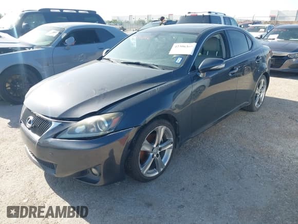 ✅ 2011 Lexus IS 250 • VIN: JTHBF5C23B5145409 • Lot: 42306366. Listed on IAAI with 185,804 mi. Free auction sales archive from the USA and detailed vehicle history report at DreamBid. Image 2.