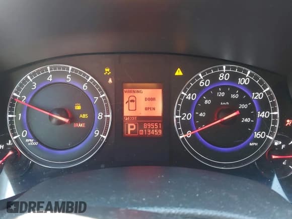 ✅ 2008 Infiniti EX Journey • VIN: JNKAJ09E48M302426 • Lot: 42653358. Listed on IAAI with 89,551 mi. Free auction sales archive from the USA and detailed vehicle history report at DreamBid. Image 7.