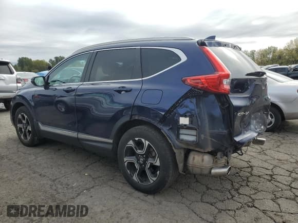 ✅ 2019 Honda CR-V Touring • VIN: 5J6RW2H93KL000400 • Лот: 89654115. Опубликован ранее на Copart с пробегом 55 567 миль. Бесплатный доступ к архиву аукционных продаж из США и подробный отчёт об истории автомобиля на DreamBid. Изображение 2.